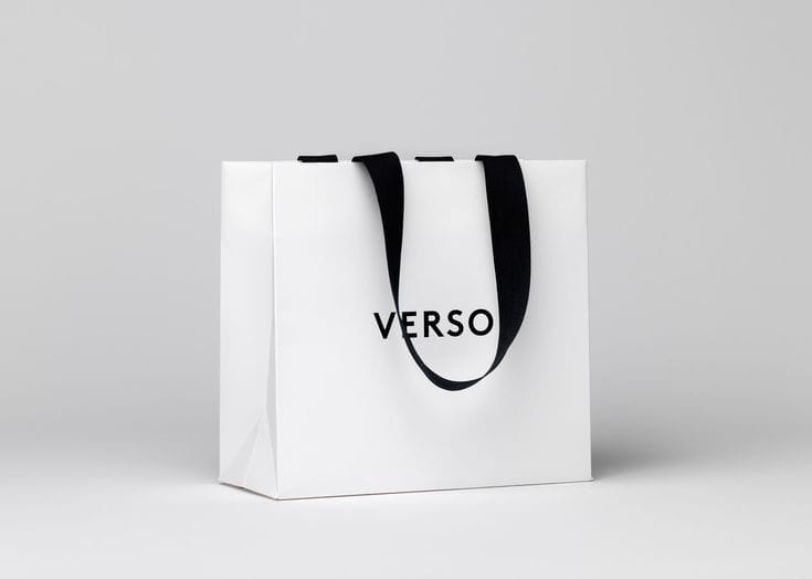 Luxury Bag With Ribbon Handle - Print Land